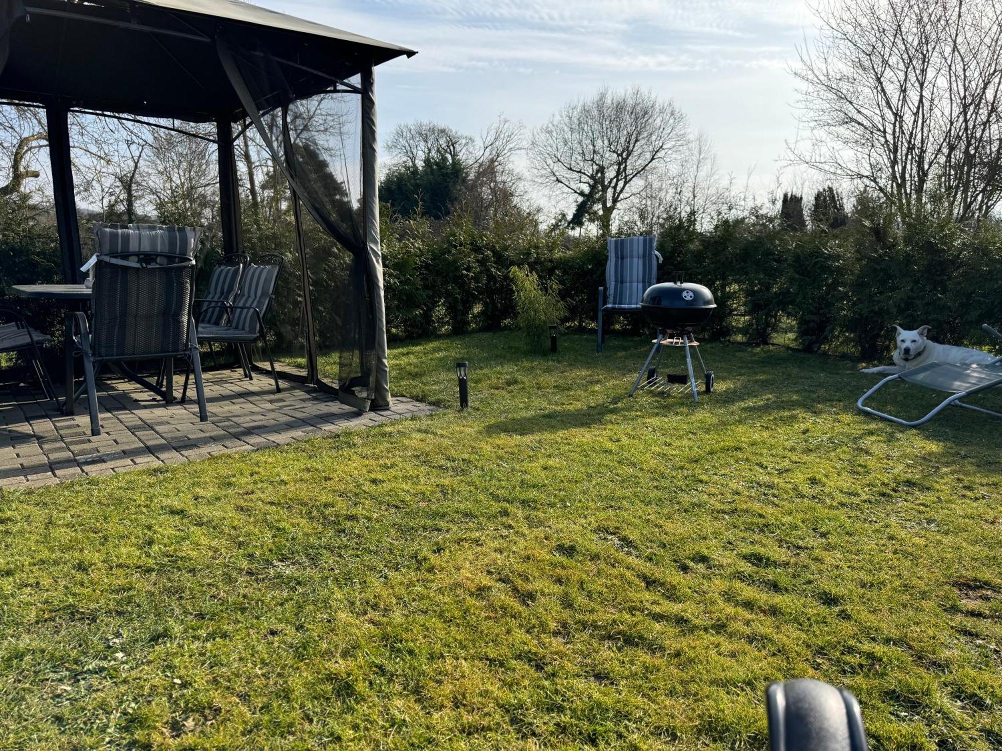 Ferienwohnung Am See Dillich - Ruhige Lage - Eigener Garten - Direkt Neben Einem Natursee Borken  Exterior foto